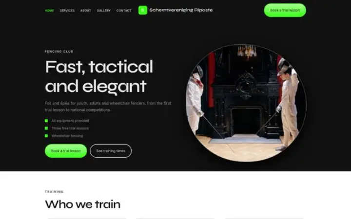 Theme Schermvereniging Riposte