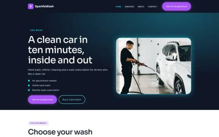 Theme SparkleWash
