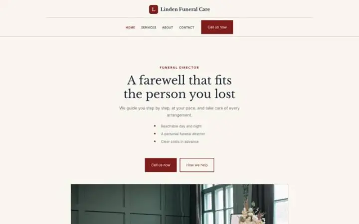 Theme Linden Funeral Care