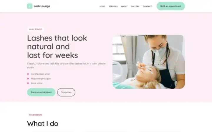 Theme Lash Lounge