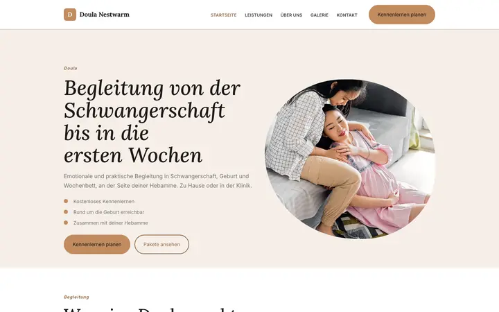 Theme Doula Nestwarm