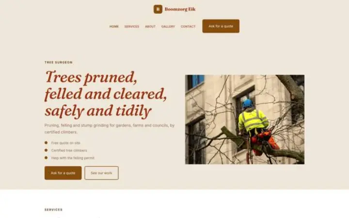 Theme Boomzorg Eik