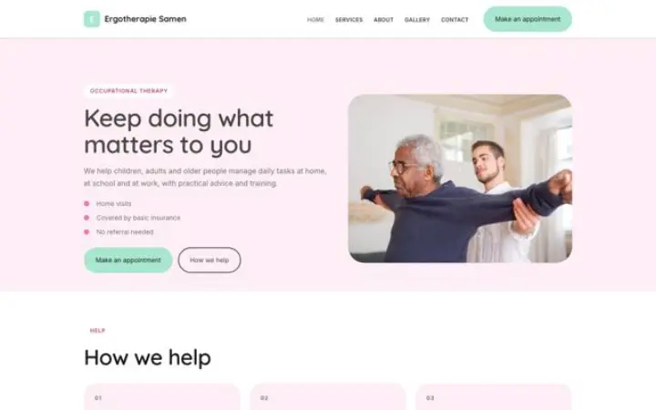 Theme Ergotherapie Samen