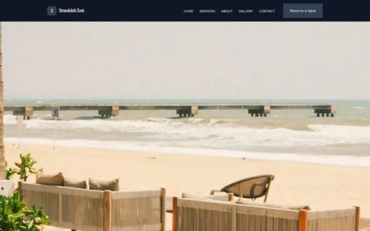 Theme Strandclub Zout