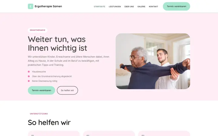 Theme Ergotherapie Samen
